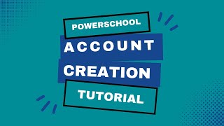 PowerSchool Account Tutorial [upl. by Nerehs]