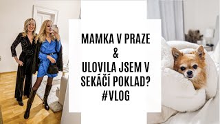 MAMKA V PRAZE amp NEJLEPŠÍ ÚLOVEK ZE SEKÁČE VLOG [upl. by Huttan]