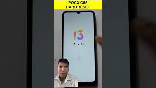 Poco C55 hard reset pattern password unlock 🔓 smartphone pococ55 youtubeshorts trending [upl. by Leavelle]