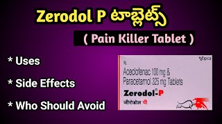 Zerodol P Tablet Uses and Side Effects [upl. by Enrika]