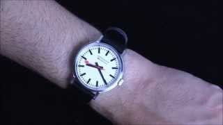 Mondaine Stop2Go Watch Review  aBlogtoWatch [upl. by Ednil511]