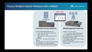 2024 05 22 Microcom Technologies Webinar Featuring Cambium Networks [upl. by Ariada]