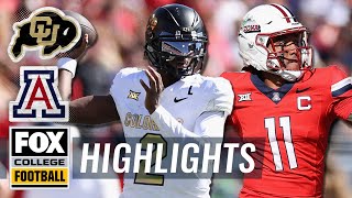 Colorado Buffaloes vs Arizona Wildcats Highlights  FOX College Football [upl. by Puritan]