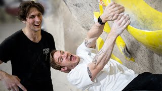 PewDiePie learns new climbing skills [upl. by Aihsercal98]