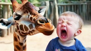 Naughty Babies Having Trouble At Zoo  Funny Baby Videos [upl. by Agnew]