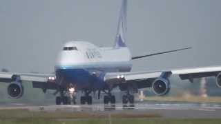 London Heathrow heavy landings  HD 1080p [upl. by Orv]