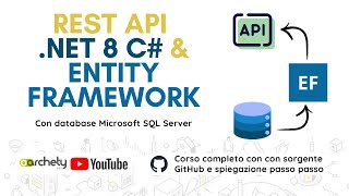 REST API con Entity Framework e NET 8  515 Inizializzazione AddSingleton AddScoped AddTransient [upl. by Conchita]