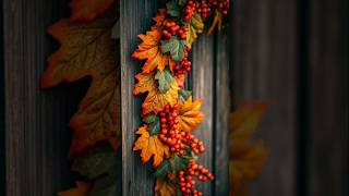 Fall Wreath Decoration for Inspiration fall wreaths diycrafts DreamScreenAI [upl. by Shelli91]