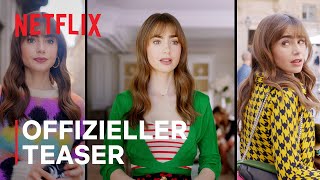 Emily in Paris Staffel 3  Ankündigung – Teaser  Netflix [upl. by Kalil]