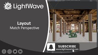 Lightwave 3D  Match Perspective [upl. by Dunston]