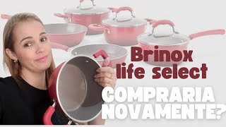 Brinox Life Select CeramicResenha após mais de um ano de uso panelasbrinox lifeselect brinox [upl. by Merdith847]