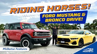 Driving the 2024 Ford Mustang and Ford Bronco  Philkotse Features [upl. by Pond]