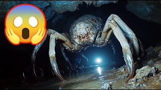 hunting 🕷️ giant fishing caveworm 洞窟 狩猟 日本 巨人 クモ類 釣りamazing lovecraft [upl. by Notac843]