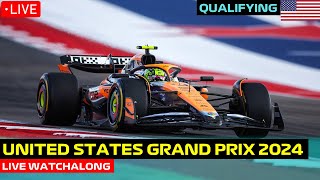 F1 Live United States Grand Prix 2024 Qualifying Watchalong [upl. by Aowda686]