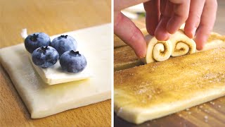 50 Puff Pastry Recipes  Appetizers Mains and Desserts [upl. by Virginie]