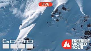 GoPro LIVE Freeride World Tour 2024  Fieberbrunn Austria [upl. by Shanney955]