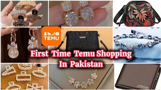 First Time Temu Shopping In Pakistan  Temu Shopping Haul  Shopping Hual [upl. by Ainosal844]