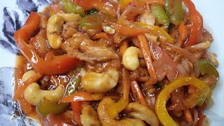 Cashew Nut salad recipe Restaurant style cashew nut salad recipe by Shagufta Afrin [upl. by Theodora662]