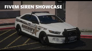 The BEST FREE sirens I use for FiveM  How to download and install sirens FiveM  Siren Showcase [upl. by Berry]