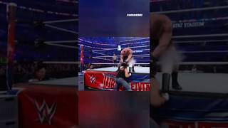 Brock Lesnar vs Dean Ambrose Street Fight WrestleMania 32 wwe shorts [upl. by Saks856]