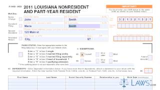 Form IT 540B Individual Income Return Nonresident [upl. by Florry913]