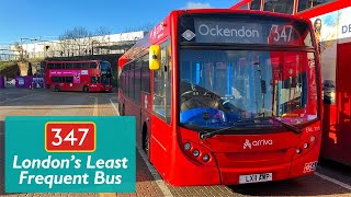 The 347 Londons Least Frequent Bus [upl. by Ronald]