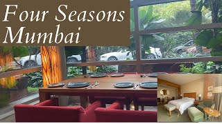 Four Seasons MumbaiFull Tour  Mumbais Contemporary Luxury Hotel  Deluxe Sea View Room  Seaview [upl. by Kcin]