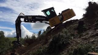 Steep shovel logging [upl. by Atsyrc]