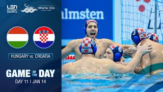 Croatia Return To Euro Finals  Extended Highlights  European Water Polo Championships 2024 [upl. by Latona]