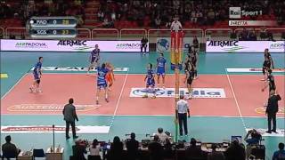 Amazing Volleyball Rally Padova vs San Giustino [upl. by Tips]