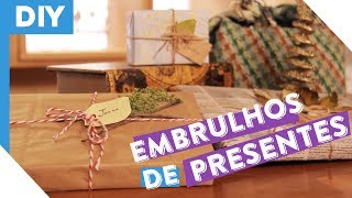 Ideias Criativas para Embrulhar Presentes  BoraFazer S01E03 [upl. by Leiad8]