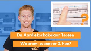 De Aardlekschakelaar Testen  Waarom en hoe test je een Aardlekbeveiliging ook aardlek automaat [upl. by Stutzman]