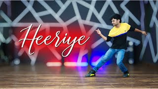 Heeriye Heeriye Dance Video  Jasleen Royal ft Arijit Singh  Ajay Poptron Dance Video [upl. by Jennilee795]