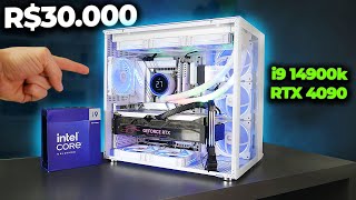 SUPER PC GAMER DE R30000 REAIS MONTAGEM E TESTES 2024 [upl. by Atonsah989]