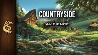 Countryside  Farms Peasants Medieval Relaxing Ambience  1 Hour [upl. by Audris789]