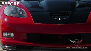 Toms Custom 2008 Corvette Z06  Part 3 Paint amp Installation [upl. by Philippine]