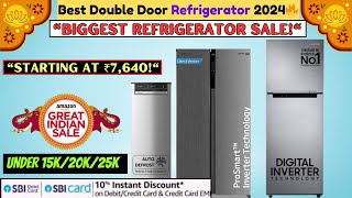 Double Door Refrigerator You Cant MissBest Double Door Refrigerator 2024🔥 Amazon Great Indian [upl. by Iorgo]