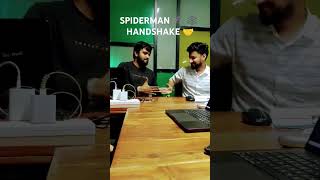 Handshake ❤️brownrang yoyo honeysingh spiderman handshake bro dude gang [upl. by Htes]