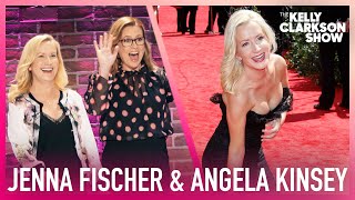 The Office BFFs Jenna Fischer amp Angela Kinsey Reveal Biggest Red Carpet Wardrobe Malfunctions [upl. by Malissa]