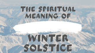 Seasons of the Earth  What Does the Energy of Winter Mean For Us [upl. by Annwahs]