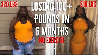 HOW I LOST 100 POUNDS IN 6 MONTHS NO EXERCISE KETOALTERNATE DAY INTERMITTENT FASTING AMINACOCOA [upl. by Jojo814]