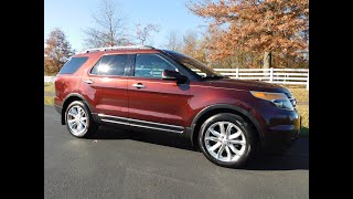 2012 Ford Explorer Limited 4x4  Incredible Condition Panoramic Sunroof Huge Service History [upl. by Robbins109]