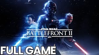 Star Wars Battlefront 2  Full Game Walkthrough No Commentary Longplay [upl. by Eniluqaj]