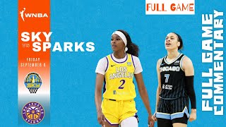 Angel and Chennedy shine Watch Chicago Sky vs LA Sparks FULL GAME  September 6 2024 [upl. by Anirtak]