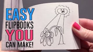 8 EASY Flipbooks YOU can make [upl. by Tonl]