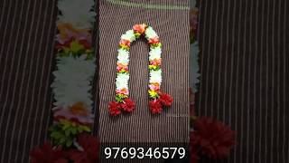 Garland flower artificial flower washable flower cloth material Maalai headdress [upl. by Hourigan]