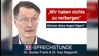 „Wir haben nichts zu verbergen“ – IDASPRECHSTUNDE mit Dr Gunter Frank und Dr Kay Klapproth [upl. by Tolmach141]