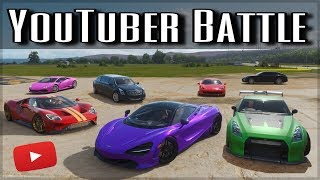 The Ultimate YouTuber Dragrace  Forza Horizon 4  ft Shmee150 Salomondrin Jelly amp more [upl. by Leicester]