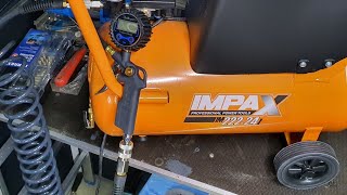 Impax 22224l air compressor [upl. by Aufa]