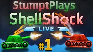 Shellshock Live  1  Go Banana 4 Player Gameplay [upl. by Monroe]